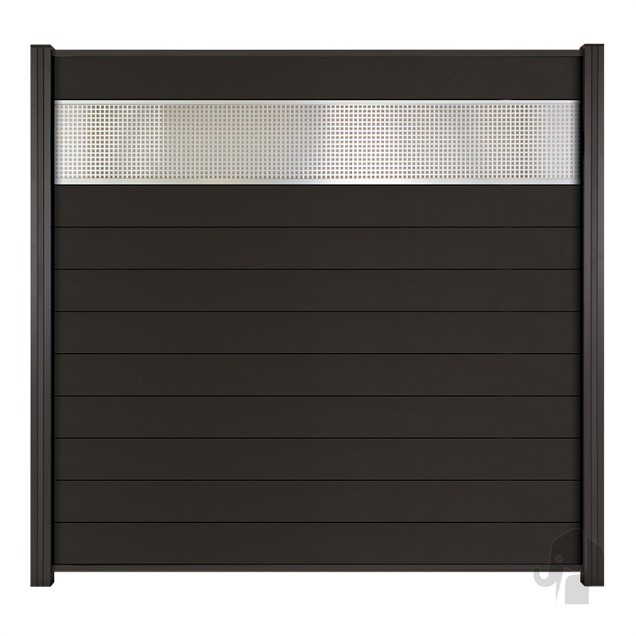 Aluminium lamel "Mix&Match" 20x141x1800mm antraciet 2 stuks