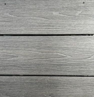 TechWood composiet dekdeel 2.3x21x400 cm Silver Gray