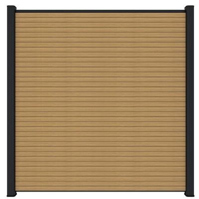 Newtechwood co-extrusie composiet scherm triple, 180x180 cm, red cedar.