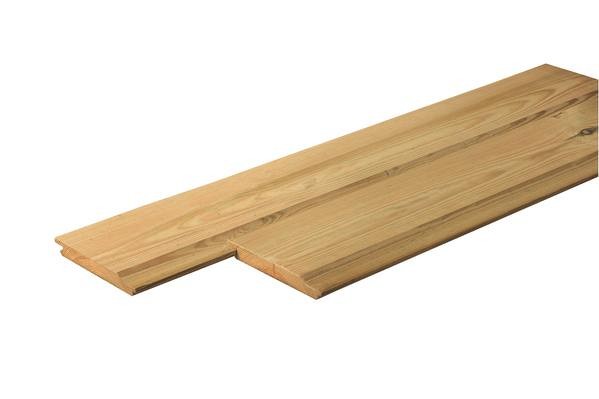 Grenen geschaafd rabat 1,8x14,5x400 cm, groen geïmpregneerd