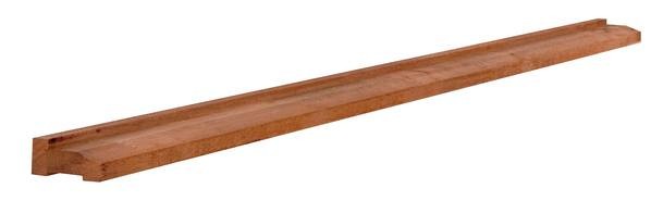 Hardhouten fundamentbalk 4,5x8,5x300 cm.