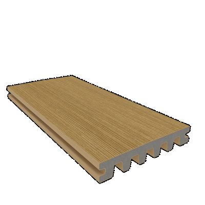 TechWood composiet enkelzijdig dekdeel 2.3x13.8x400 cm Red Cedar