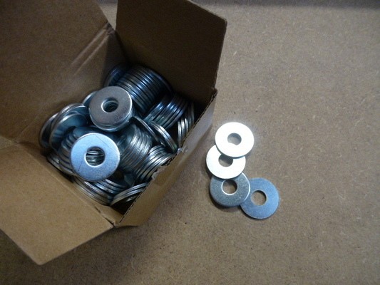 Carrosseriering verzinkt M8x25x2.0 (100 st)