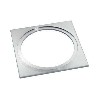 PLATE 75  RVS 75x75mm tbv diverse geïntegreerde armaturen.
