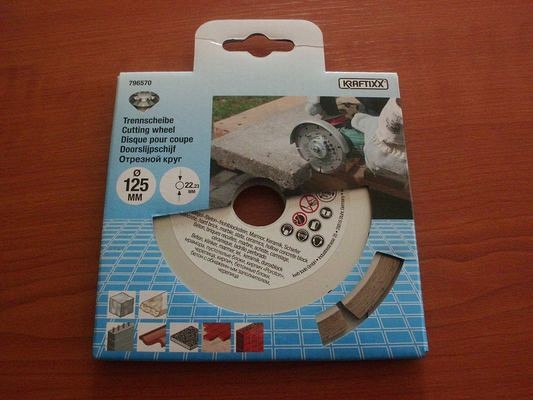 Diamant doorslijpschijf 125 mm