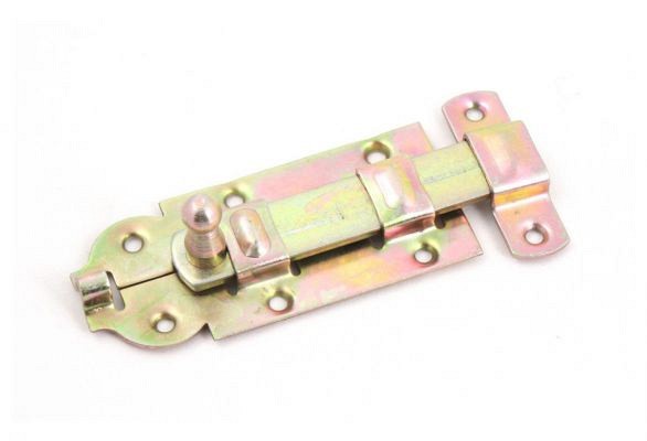 Rolschuif vlak verzinkt 100MM blister