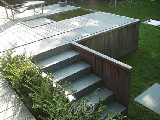 Tibet Dark Grey  100x35x15 cm (rondom gezaagd + gevlamd, + facet)