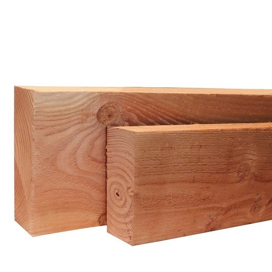 Douglas fijnbezaagde gording 5,0x15,0x400 cm, onbehandeld.