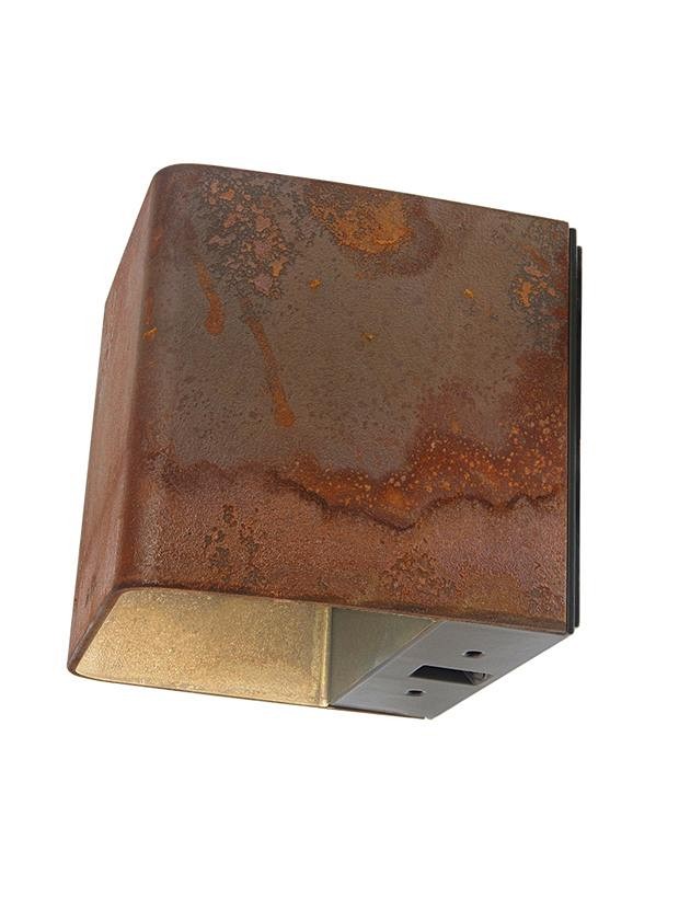 Ace Up-down Corten Wall up-down light 12V/7W LED Alu. Warm White