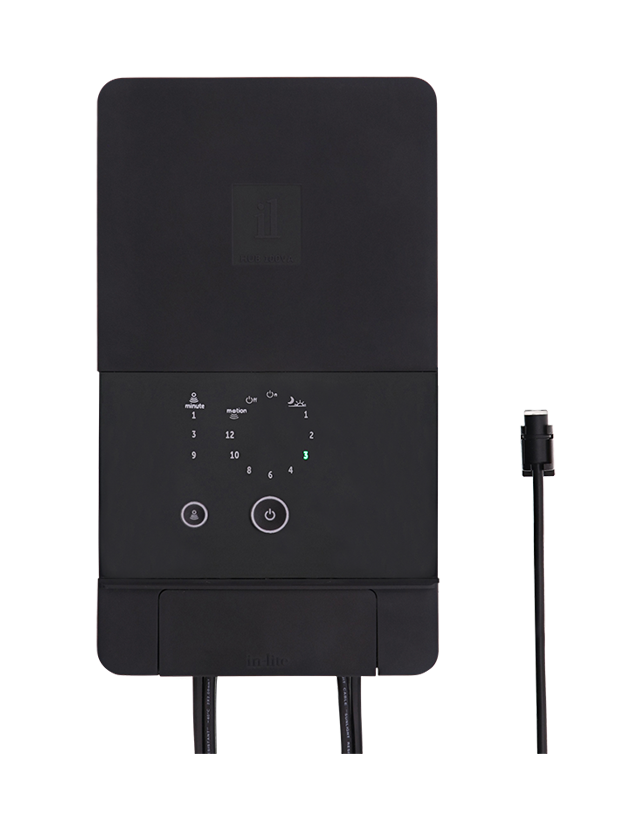 Hub 100 transformator 12V AC, 100va met sensor en timer uitlopend zolang voorraad strekt