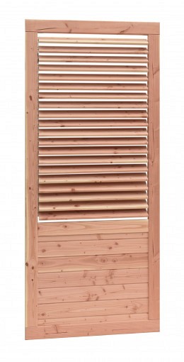 Douglas shutter-element 224 van 89 cm breed, onbehandeld.