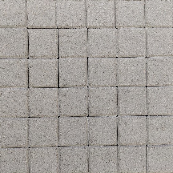 Betonstraatsteen 8cm half grijs