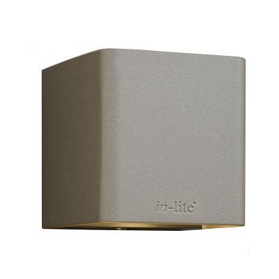 Ace up-down Wall light 100-230V/8,5W LED Alu. Rose Silver Warm White