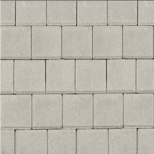 Betonstraatsteen 8cm half grijs