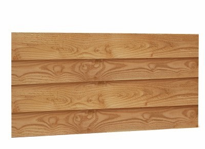 Douglas buitenverblijf Comfort/DHZ achterwand Zweeds rabat enkelzijdig 371 cm, zwart geïmpregneerd.