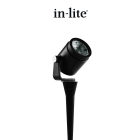 Big Scope  12V/6 W LED Alu. charcoal Warm White black ring