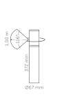 Liv Low 12V Corten