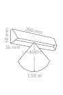 Wedge Slim Dark 12V/1W