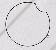 Keramische tegel ø61 cm x 2 cm - rond C - Stone G