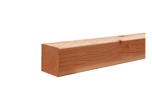 Douglas geschaafde paal 8,5x8,5x400 cm, onbehandeld.