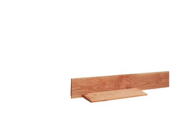 Douglas Zweeds rabat 1 zijde geschaafd, 1 zijde fijnbezaagd 1,0-2,1x16,5x400 cm, groen geïmpregneerd.